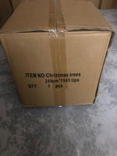 Load image into Gallery viewer, Luxe Christmas Trees.Brand new in box !Decoarted with Pine Cones & Red Berries