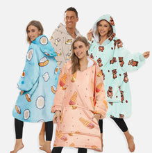 Load image into Gallery viewer, Unisex Oversized Hooded Blanket
