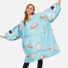 Load image into Gallery viewer, Unisex Oversized Hooded Blanket