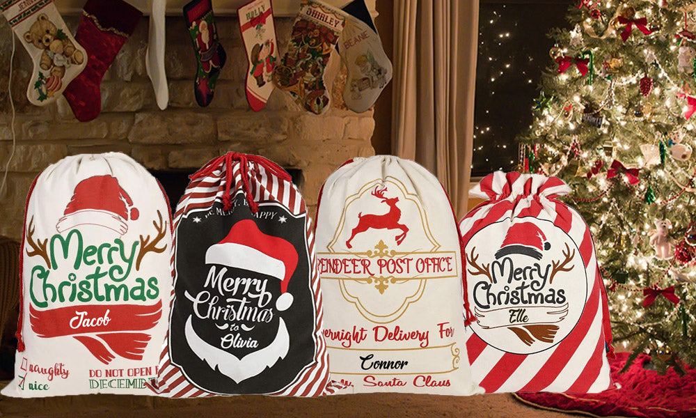 Personalised Large Christmas Sacks