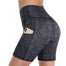 Load image into Gallery viewer, Animal Print Shorts with Pocket - Grey
