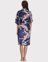 Load image into Gallery viewer, Japanese Inspired Kimono - Navy
